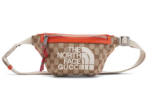 gucci x north face fanny pack